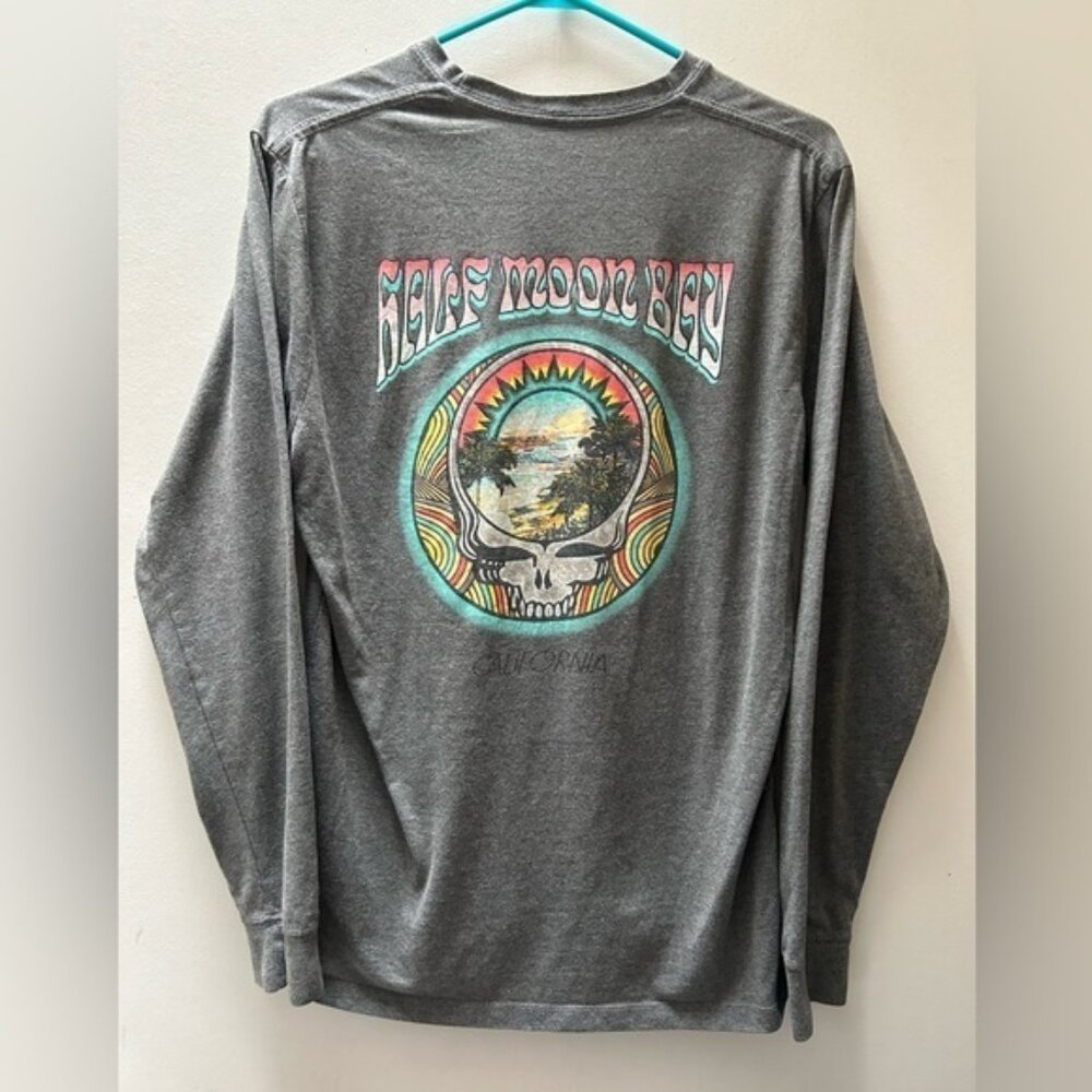 Vintage Grateful Dead Half Moon Bay California Long Sleeve Graphic T Shirt